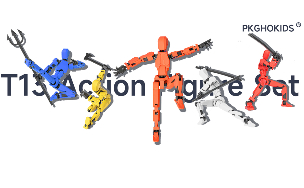 Amazon.com: PkghoKids Already Assembled T13 Action Figure